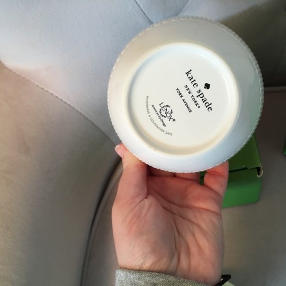 kate spade york avenue sugar bowl container AND creamer nwt - Picture 11 of 14